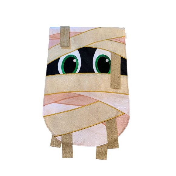 Halloween Mummy Garden Flag 12.5" x 18" Weather Fade Resistant  Appliqué - Picture 5 of 11